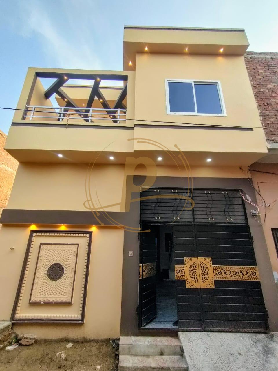 a building with a balcony and a door
